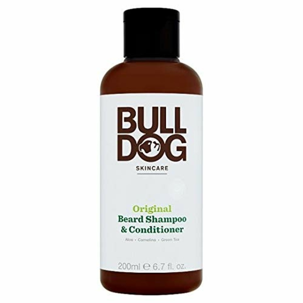 Bulldog Original 2in1 Beard Shampoo and Conditioner for Men, 200 ml