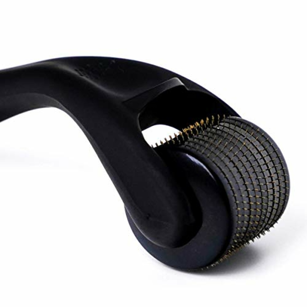 Derma Roller for Hair & Beard Growth Titanium Micro Needling Roller 0