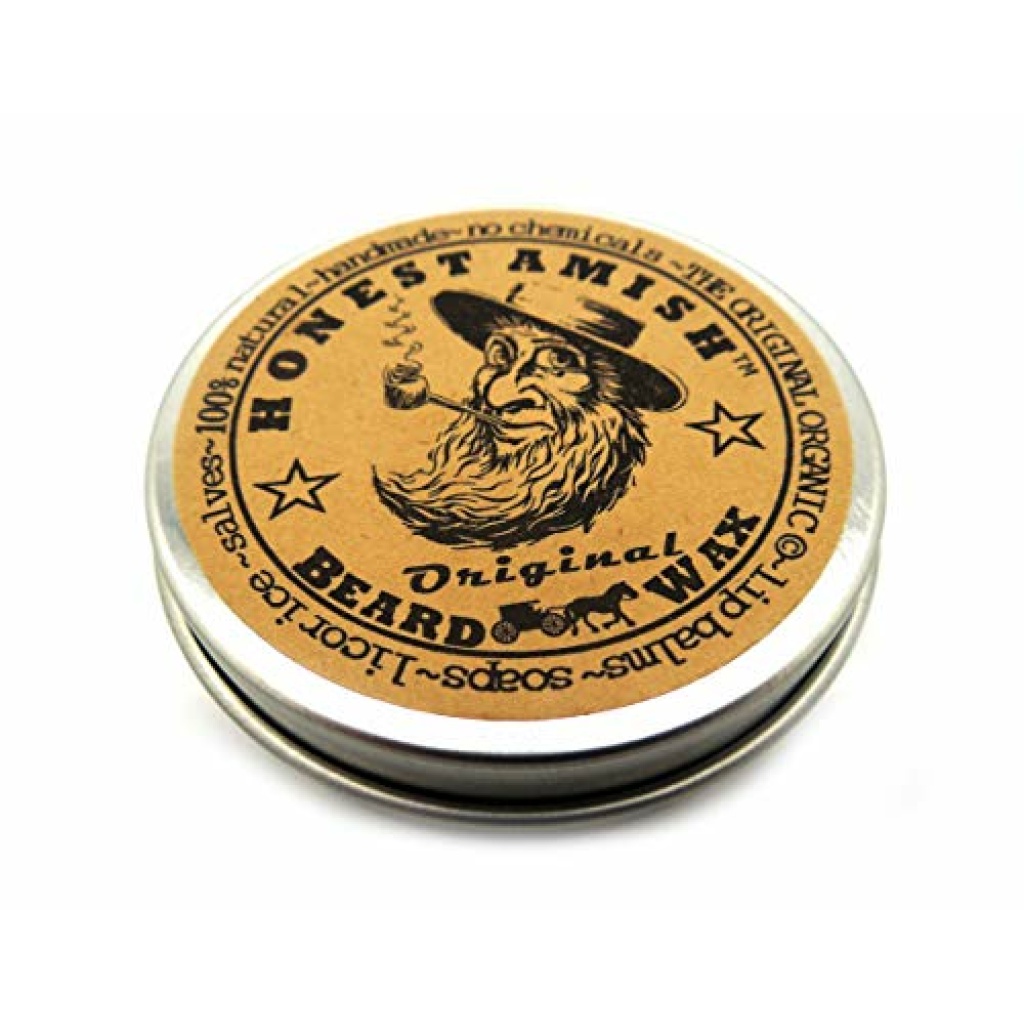 Honest Amish Original Beard Wax Made from Natural and Organic Ingredients Mancunian Beard