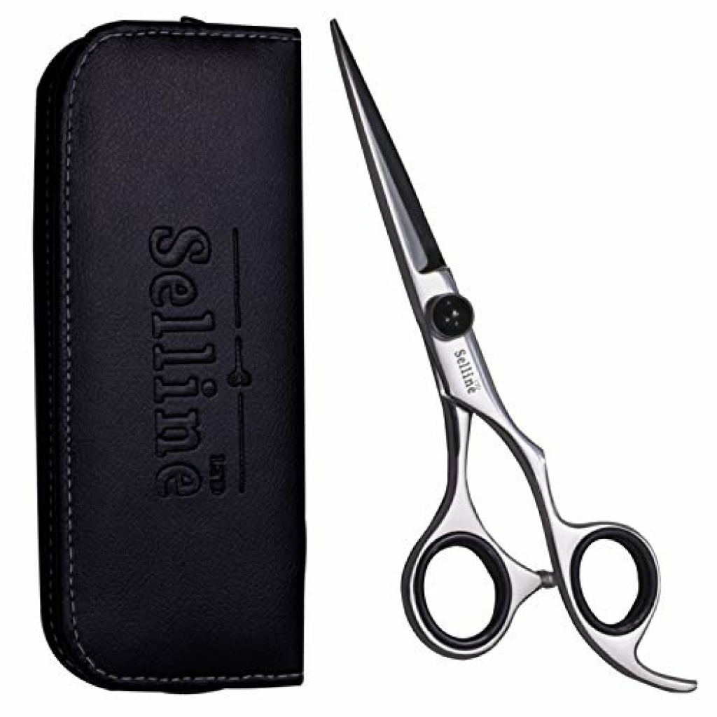Hair Cutting Scissors Japanese J2 Stainless Steel Convex Edge 6.5