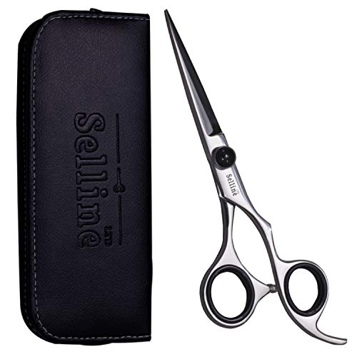Hair Cutting Scissors Japanese J2 Stainless Steel Convex Edge 6.5