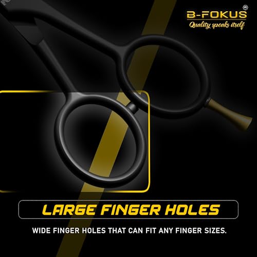 5-Premium-Beard-Mustache-Scissors-Black-High-Carbon-Stainless-Steel-Beard-Scissors-with-1-Beard-Comb-1-Mustache-Comb-2-Stickers-and-Tarvel-Pouch-Beard-Trimming-Scissors-for-All-Facial-Hair-0-0