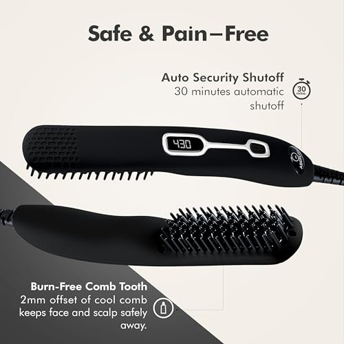Aberlite-EDC-Mens-Professional-Heated-Beard-Straightening-Brush-and-Grooming-Tool-for-05-inch-plus-Beards-Black-0-2
