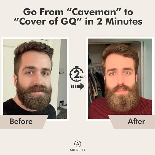 Aberlite-Pro-Professional-Beard-Hair-Straightener-Advanced-Ionic-Anti-Scald-Heated-Brush-Pain-Free-Conditioning-Straightening-Comb-for-Men-for-All-Beard-Types-0-3