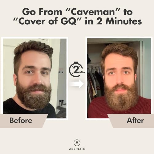 Aberlite-Slim-Beard-Hair-Straightener-Anti-Scald-Comb-Tooth-Ionic-Conditioning-Heated-Brush-Straightening-Comb-for-Men-for-All-Beard-Types-0-3