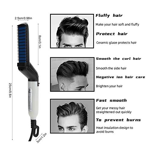 Agatige-Beard-Straightener-Comb-Fast-Heating-Multifunctional-Electric-Hair-Comb-Portable-Beard-Brush-Styler-for-Men-Women-Home-Travel-UseUS-0-0