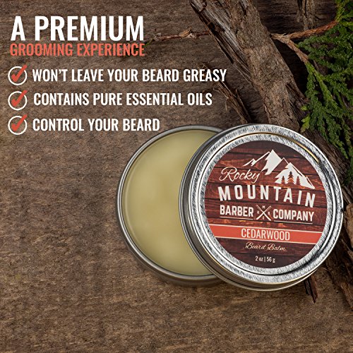 Beard-Balm-Rocky-Mountain-Barber-100-Natural-Premium-Wax-Blend-with-Cedarwood-Scent-Nutrient-Rich-Bees-Wax-Jojoba-Tea-Tree-Coconut-Oil-0-0