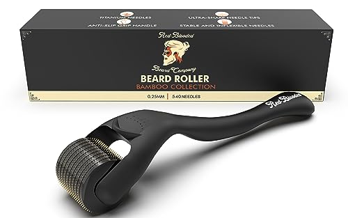 Beard-Derma-Roller-Scalp-Hair-Care--Microneedle-dermaroller-for-Beard-Facial-Hair-Rodillo-para-Minoxidil-Supports-Thicker-Looking-Beard-Patchy-Beard-Filler-for-Men-0