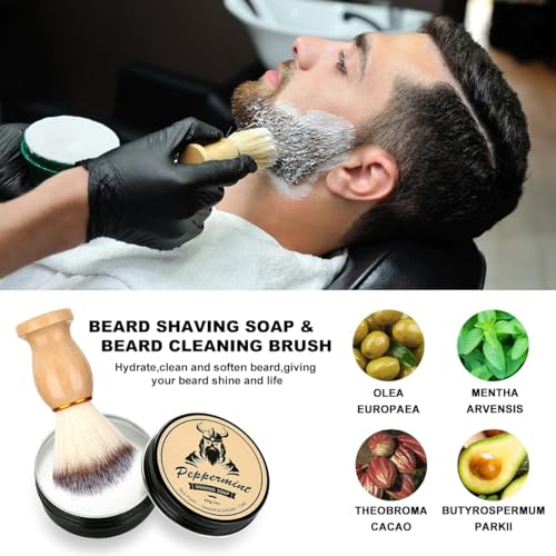 Beard-Kit-Gifts-for-Men-Fathers-Day-Birthday-Gifts-for-Men-Dad-Him-Grooming-Trimming-Tool-Complete-Set-Beard-Care-Kit-with-2-Beard-Growth-OilBalmBrushCombShaving-SoapCupStorage-Bag-0-1