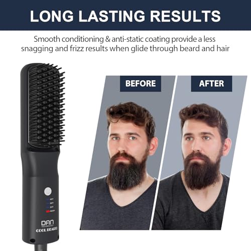 Beard-Straightener-for-Men-Tourmaline-Ceramic-Heated-Beard-Brush-with-Anti-Scald-Feature-for-Medium-to-Long-Beards-3-Temperature-Settings-Beard-Grooming-Gift-Kit-for-Men-0-0