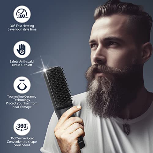 Beard-Straightener-for-Men-Tourmaline-Ceramic-Heated-Beard-Brush-with-Anti-Scald-Feature-for-Medium-to-Long-Beards-3-Temperature-Settings-Beard-Grooming-Gift-Kit-for-Men-0-1