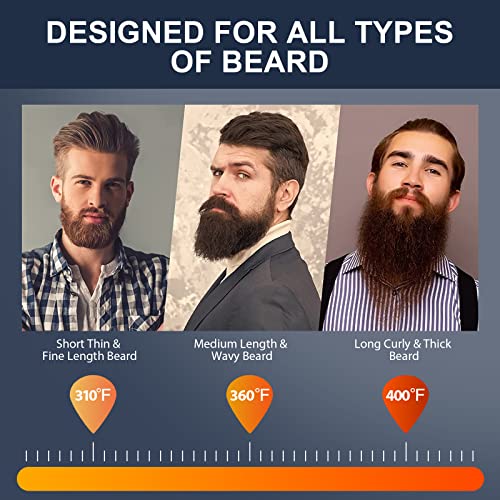 Beard-Straightener-for-Men-Tourmaline-Ceramic-Heated-Beard-Brush-with-Anti-Scald-Feature-for-Medium-to-Long-Beards-3-Temperature-Settings-Beard-Grooming-Gift-Kit-for-Men-0-2