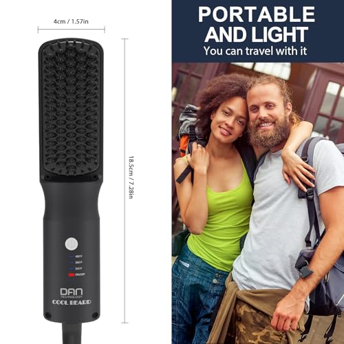 Beard-Straightener-for-Men-Tourmaline-Ceramic-Heated-Beard-Brush-with-Anti-Scald-Feature-for-Medium-to-Long-Beards-3-Temperature-Settings-Beard-Grooming-Gift-Kit-for-Men-0-3