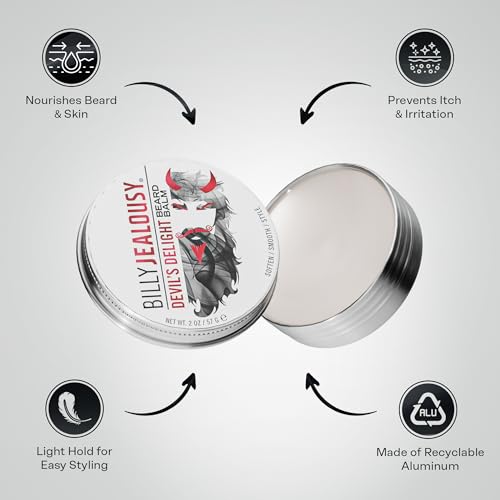 Billy-Jealousy-Beard-Balm-with-Light-Hold-Low-Shine-Everyday-Beard-Styling-Balm-Loaded-With-Coconut-Shea-Sunflower-Oils-For-Smooth-Nourished-Facial-Hair-Skin-0-2