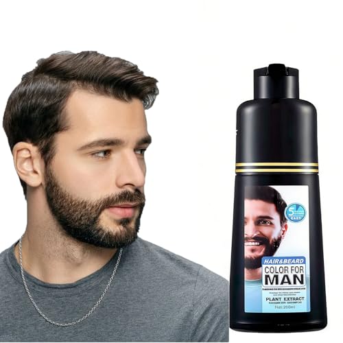 Black-Beard-Dye-Shampoo-for-Men-5-Minute-Gray-Coverage-with-Argan-Coconut-Oil-No-Mess-Formula-Lasts-5-Weeks-200ML-Beard-Mustache-0