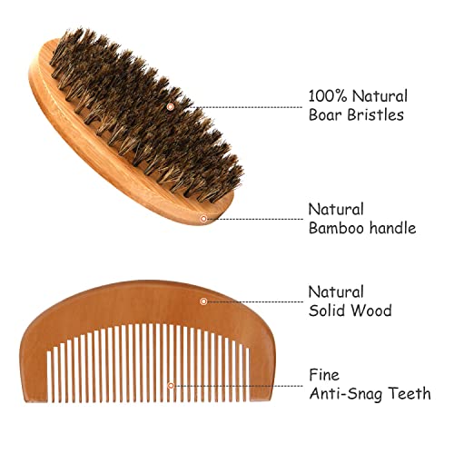 Ceenwes-Upgraded-Beard-Grooming-Kit-Conditioner-Oil-Brush-Comb-Balm-Scissors-Storage-Bag-for-Beard-and-Mustache-Trimming-Perfect-Mens-Gift-0-1