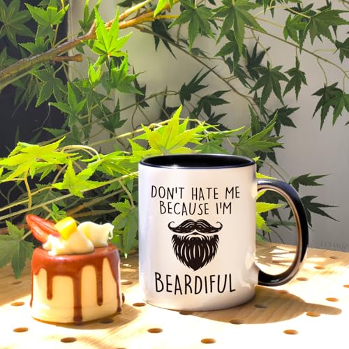 Dont-Hate-Me-Because-Im-Beardiful-Coffee-Mug-Gift-for-Men-Funny-Beard-Mugs-Gifts-for-him-Unique-Birthday-or-Christmas-mug-gift-Idea-for-Husband-Boyfriend-Brother-Dad-Men-Uncle-Grandpa-42-0-2