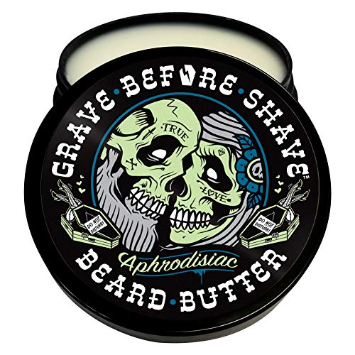 Grave-Before-Shave-LeatherCedar-wood-scent-Beard-Conditioning-Butter-4-oz-0-0