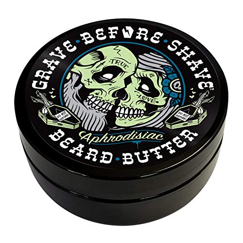 Grave-Before-Shave-LeatherCedar-wood-scent-Beard-Conditioning-Butter-4-oz-0