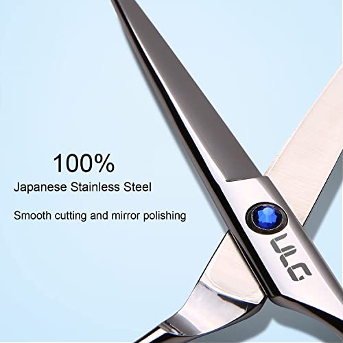 Hair-Cutting-Scissors-ULG-Professional-Hair-Scissors-65-inch-Right-Hand-Razor-Edge-Barber-Shears-Salon-Hair-Cutting-Shears-Made-of-Japanese-Stainless-Steel-Hand-Sharpened-Blue-0-1