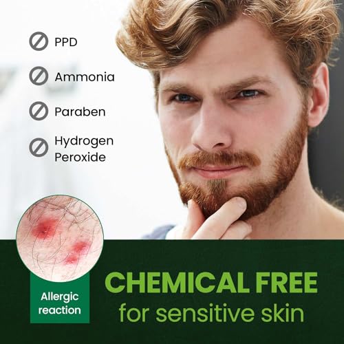 Herb-For-Men-Mustache-Beard-Dye-Dark-Brown-1-Pack-PPD-Free-Ammonia-Free-Vegan-with-Natural-Ingredients-Odorless-Gentle-for-Sensitive-Skin-No-Skin-Irritation-0-0