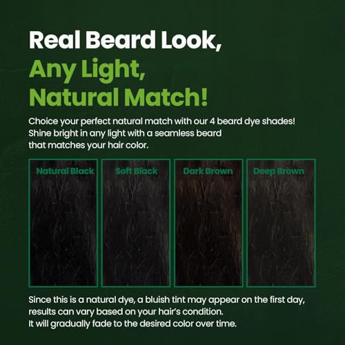 Herb-For-Men-Mustache-Beard-Dye-Nature-Black-1-Pack-PPD-Free-Ammonia-Free-Vegan-with-Natural-Ingredients-Odorless-Gentle-for-Sensitive-Skin-No-Skin-Irritation-0-1