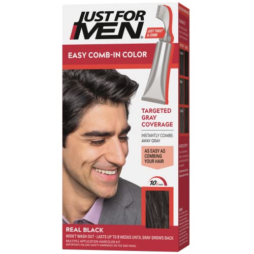 Just-For-Men-Easy-Comb-In-Color-Mens-Hair-Dye-Easy-No-Mix-Application-with-Comb-Applicator-Real-Black-A-55-Pack-of-1-0