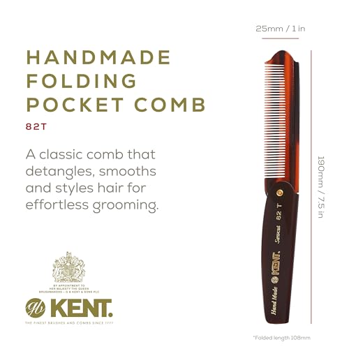 Kent-82T-Handmade-Folding-Pocket-Comb-for-Men-Fine-Tooth-Hair-Comb-Straightener-for-Everyday-Grooming-Styling-Hair-Beard-or-Mustache-Use-Dry-or-with-Balms-Saw-Cut-Hand-Polished-Made-in-England-0-0