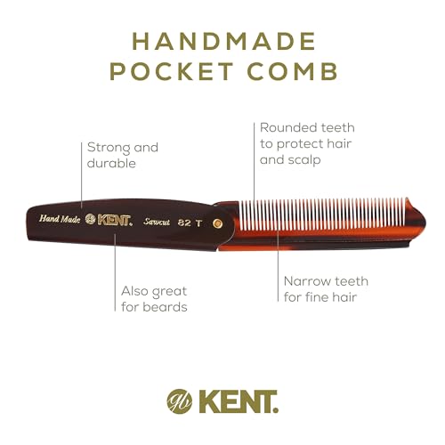 Kent-82T-Handmade-Folding-Pocket-Comb-for-Men-Fine-Tooth-Hair-Comb-Straightener-for-Everyday-Grooming-Styling-Hair-Beard-or-Mustache-Use-Dry-or-with-Balms-Saw-Cut-Hand-Polished-Made-in-England-0-2