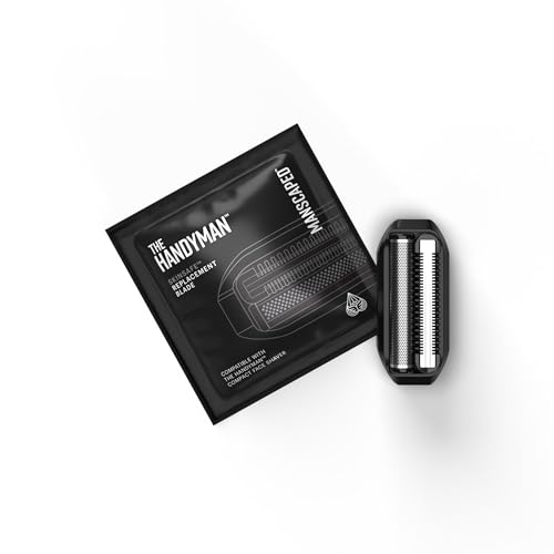 MANSCAPED-The-Handyman-Replacement-Blade-Dual-Action-SkinSafe-Long-Hair-Leveler-Foil-Blades-for-Portable-Mens-Travel-Facial-Hair-Groomer-Waterproof-Compact-Face-Shaver-1-Pack-0