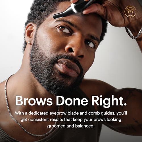 MANSCAPED-Weed-Whacker-30-PRO-Mens-Electric-Nose-Ear-Eyebrow-Hair-Trimmer--SkinSafe-Dual-Head-System-LED-Spotlight-Waterproof-Rechargeable-Travel-Lock-Eyebrow-Comb-Attachment-0-2