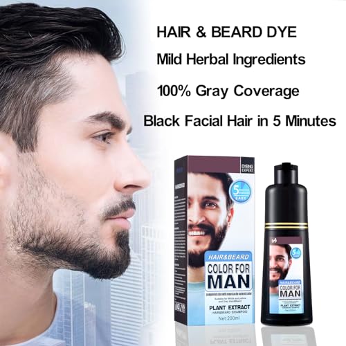 Mens-Mustache-Beard-Dye-for-Gray-Hair-Coverage-Natural-Black-Color-in-5-Minutes-Easy-Application-Shampoo-for-Facial-Hair-200ml-0-1