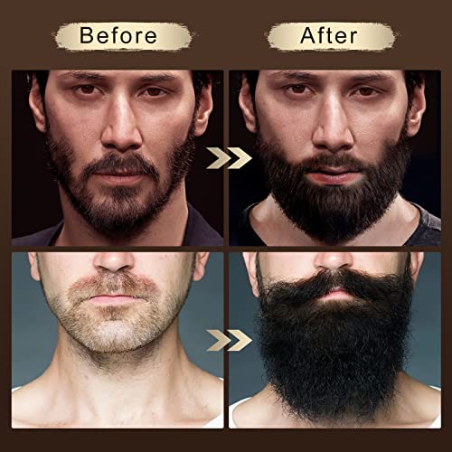 POP-MODERNC-Beard-Growth-Kit-Beard-Grooming-Kit-6pcs-Beard-Wash-Shampoo-Beard-Oil-Beard-Balm-Beard-Comb-Brush-Scissors-0-3