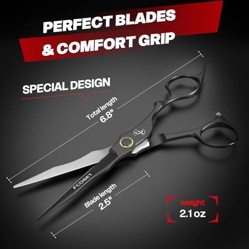 Professional-Barber-Hair-Cutting-Scissors-Shears-Right-Hand-68-HIGH-END-Extremely-Sharp-Haircut-Scissors-Professional-Hairdressing-Shears-440C-Stainless-Steel-for-Salon-Home-Stylists-0-0