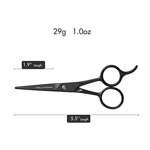 Professional-Mustache-and-Beard-Scissors-Small-Sharp-Stainless-Steel-Beard-Shears-For-Men-Personal-Care-Precision-Trimming-Mustache-Facial-Hair-Eyebrow-55-Inch-Black-0-0