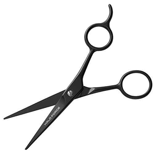 Professional-Mustache-and-Beard-Scissors-Small-Sharp-Stainless-Steel-Beard-Shears-For-Men-Personal-Care-Precision-Trimming-Mustache-Facial-Hair-Eyebrow-55-Inch-Black-0-1