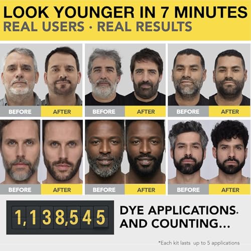 Reusable-Hair-Beard-Dye-for-Men--Lightest-Blond-1003-Up-to-5-Uses-7-Minutes-Natural-Gray-Coverage-No-Drip-Cream-with-SkinArmour--Cleverman-0-2